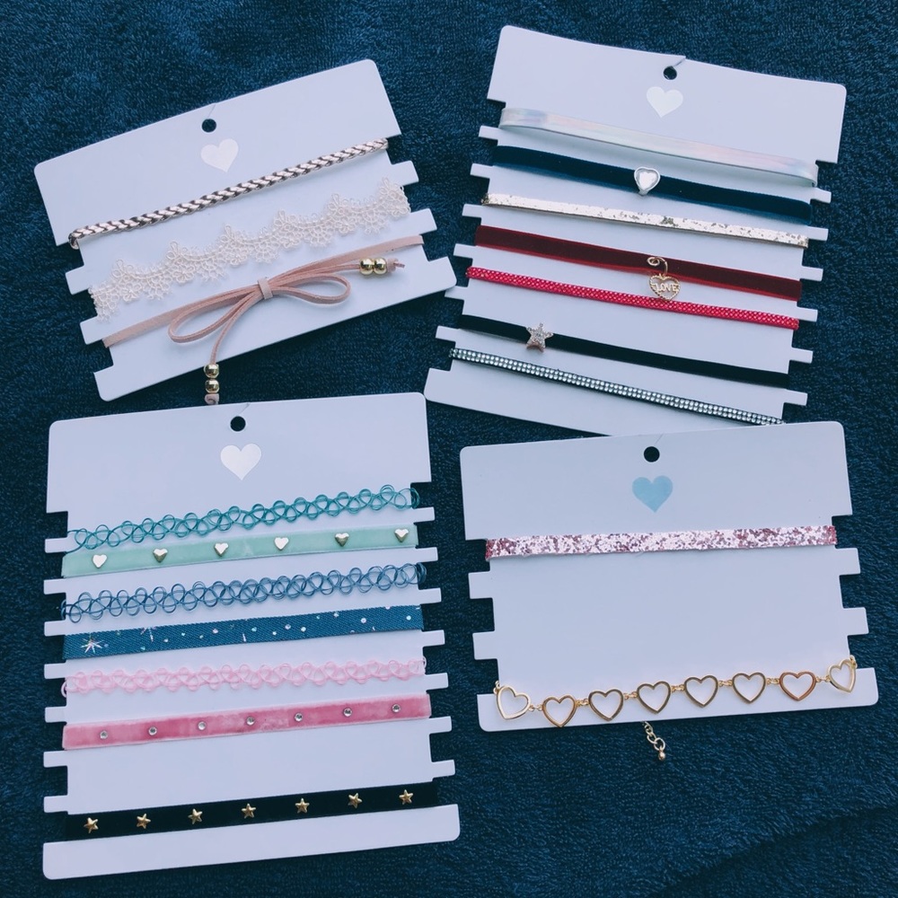 Chokers (from Children’s Place) Adults can fit!